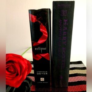 Twilight Saga Eclipse & Harry Potter Hardcover Books